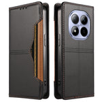 For Xiaomi Redmi Note 15 Pro 5G (Global) Wallet Case External Card Slot Magnetic Closing Leather Phone Cover