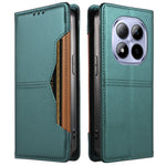 For Xiaomi Redmi Note 15 Pro 5G (Global) Wallet Case External Card Slot Magnetic Closing Leather Phone Cover