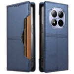 For Xiaomi Redmi Note 15 Pro 5G (Global) Wallet Case External Card Slot Magnetic Closing Leather Phone Cover
