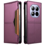 For Xiaomi Redmi Note 15 Pro 5G (Global) Wallet Case External Card Slot Magnetic Closing Leather Phone Cover