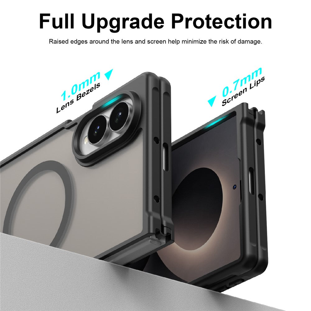 Til Samsung Galaxy Z Fold8 Magnetisk Cover Anti-drop Mat PC + TPU Telefoncover