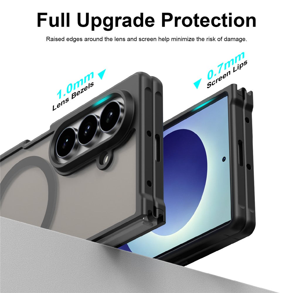 For Samsung Galaxy Z Fold8 Ultra Magnetic Case Anti Drop Matte PC + TPU Phone Cover