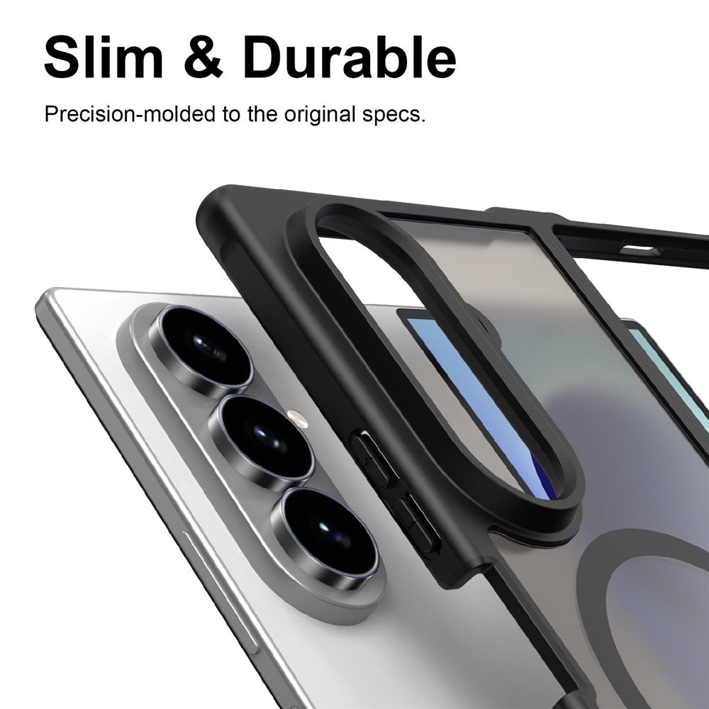 For Samsung Galaxy Z Fold8 Ultra Magnetic Case Anti Drop Matte PC + TPU Phone Cover