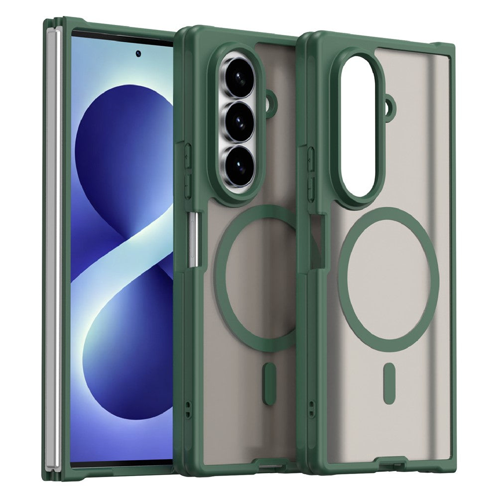 For Samsung Galaxy Z Fold8 Ultra Magnetic Case Anti Drop Matte PC + TPU Phone Cover