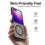 For Samsung Galaxy Z Flip8 Magnetic Case Anti Drop Matte PC + TPU Phone Cover