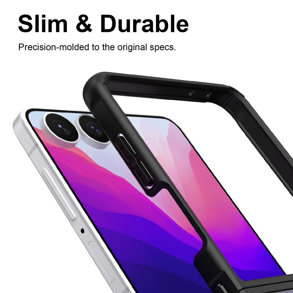 For Samsung Galaxy Z Flip8 Magnetic Case Anti Drop Matte PC + TPU Phone Cover