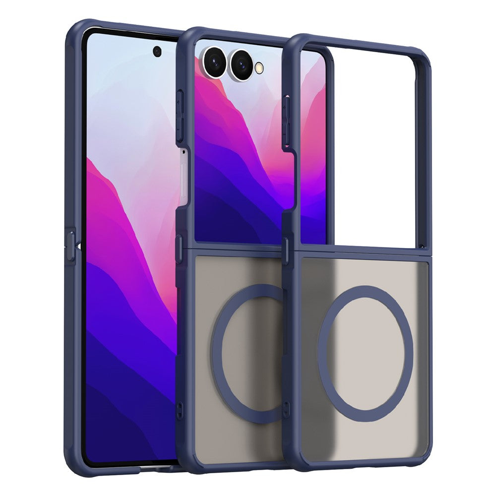 For Samsung Galaxy Z Flip8 Magnetic Case Anti Drop Matte PC + TPU Phone Cover