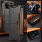 Pungcover til Huawei nova 15 Pro 5G / Huawei nova 15 Ultra 5G / Huawei nova 16 Ultra 5G / Huawei nova 16 Pro 5G med ekstern kortplads, magnetisk lukning og lædermobilcover