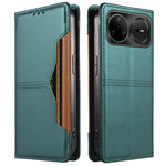 Pungcover til Huawei nova 15 Pro 5G / Huawei nova 15 Ultra 5G / Huawei nova 16 Ultra 5G / Huawei nova 16 Pro 5G med ekstern kortplads, magnetisk lukning og lædermobilcover