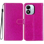 For Xiaomi Redmi Note 17 4G (Global) / Note 17 5G (Global) / Note 17 (India / China) 5G Wallet Case Glitter Anti-Scratch Leather Stand Phone Cover with Strap