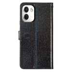 Xiaomi Redmi Note 17 Pro+ 5G / Note 17 Pro Max 5G Plånboksfodral Glitter Reptåligt Läder Stativ mobilskal med Rem
