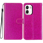 Xiaomi Redmi Note 17 Pro+ 5G / Note 17 Pro Max 5G Plånboksfodral Glitter Reptåligt Läder Stativ mobilskal med Rem