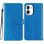 Xiaomi Redmi Note 17 Pro+ 5G / Note 17 Pro Max 5G Plånboksfodral Glitter Reptåligt Läder Stativ mobilskal med Rem