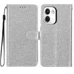 For Xiaomi Redmi Note 17 Pro+ 5G / Note 17 Pro Max 5G Wallet Case Glitter Anti-Scratch Leather Stand Phone Cover with Strap