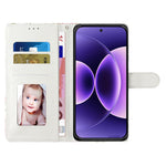 For Xiaomi Redmi Note 17 Pro 5G Wallet Case PU Leather Pattern Printing Stand Phone Cover with Strap