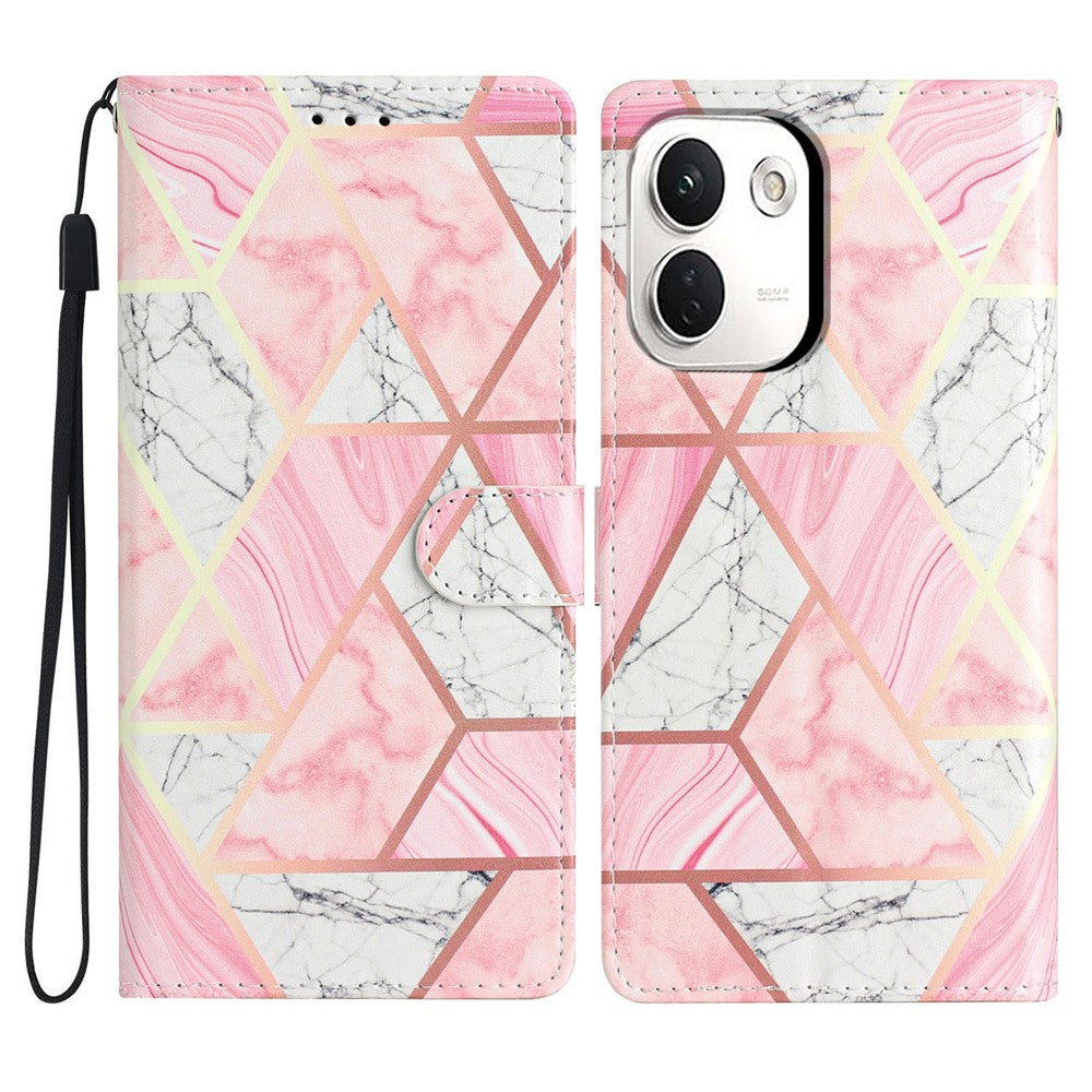 For Xiaomi Redmi Note 17 Pro+ 5G / Note 17 Pro Max 5G Wallet Case PU Leather Pattern Printing Stand Phone Cover with Strap