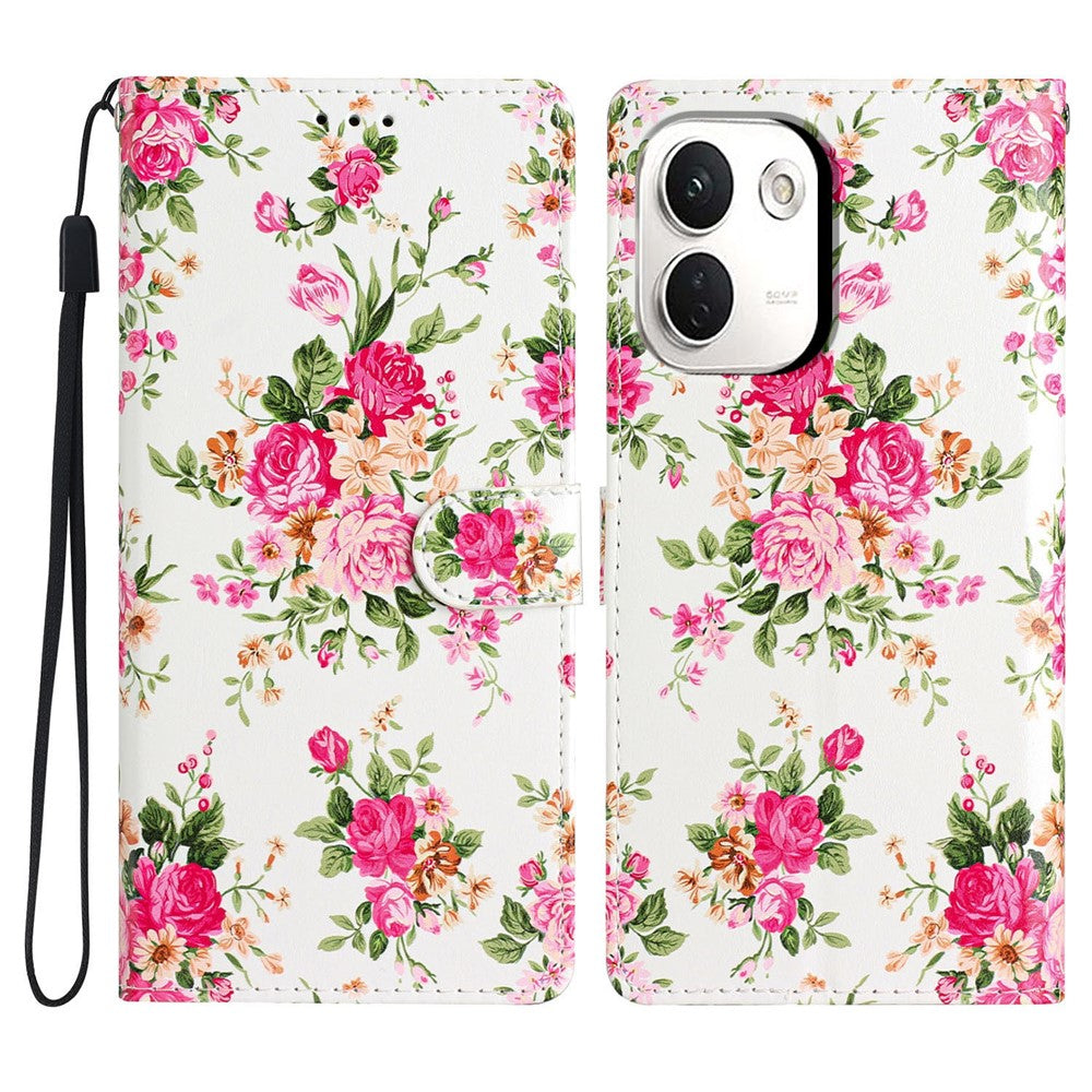 For Xiaomi Redmi Note 17 Pro+ 5G / Note 17 Pro Max 5G Wallet Case PU Leather Pattern Printing Stand Phone Cover with Strap
