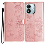 For Xiaomi Redmi Note 17 4G (Global) / Note 17 5G (Global) / Note 17 (India / China) 5G Wallet Phone Case Butterfly Floral Imprint Leather Flip Cover with Strap