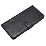For Xiaomi Redmi Note 17 Pro 5G Wallet Phone Case Butterfly Floral Imprint Leather Flip Cover with Strap