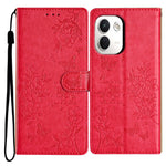 For Xiaomi Redmi Note 17 Pro+ 5G / Note 17 Pro Max 5G Wallet Phone Case Butterfly Floral Imprint Leather Flip Cover with Strap