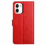 For Xiaomi Redmi Note 17 Pro+ 5G / Note 17 Pro Max 5G Leather Case Stand Card Slots Mandala Pattern Phone Cover with Wrist Strap