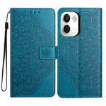For Xiaomi Redmi Note 17 Pro+ 5G / Note 17 Pro Max 5G Leather Case Stand Card Slots Mandala Pattern Phone Cover with Wrist Strap