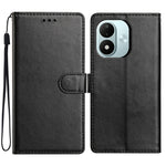 For Xiaomi Redmi Note 17 4G (Global) / Note 17 5G (Global) / Note 17 (India / China) 5G Leather Case Wallet Stand Phone Cover with Handy Strap