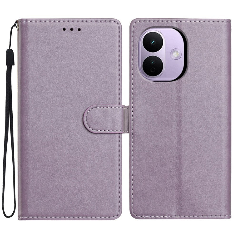 For Xiaomi Redmi Note 17 Pro 5G Leather Case Wallet Stand Phone Cover with Handy Strap