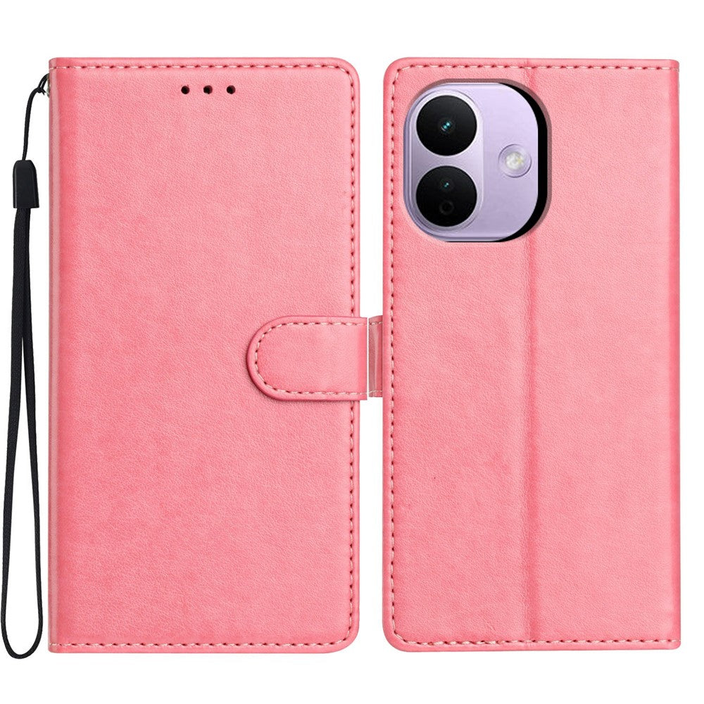 For Xiaomi Redmi Note 17 Pro 5G Leather Case Wallet Stand Phone Cover with Handy Strap