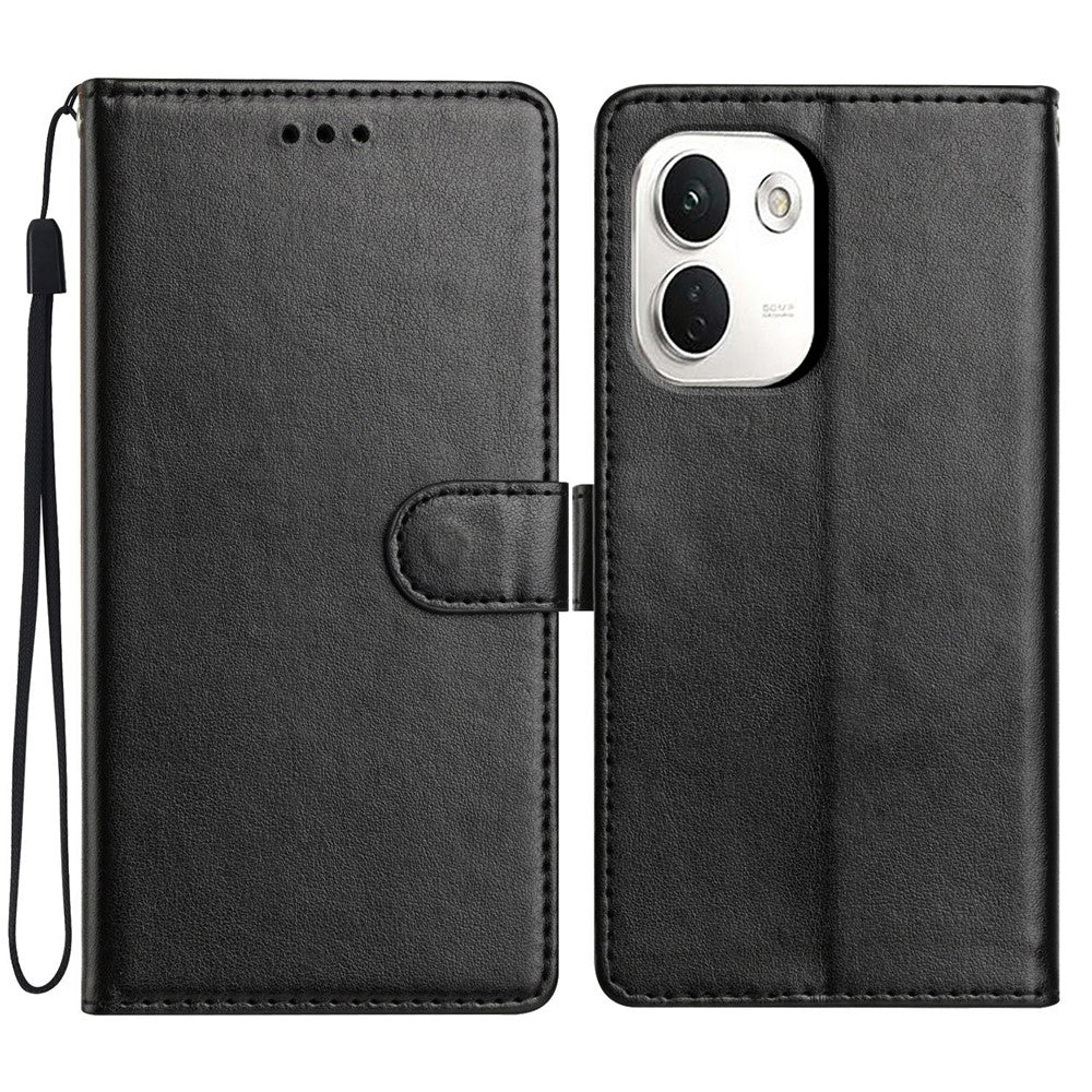 For Xiaomi Redmi Note 17 Pro+ 5G / Note 17 Pro Max 5G Leather Case Wallet Stand Phone Cover with Handy Strap