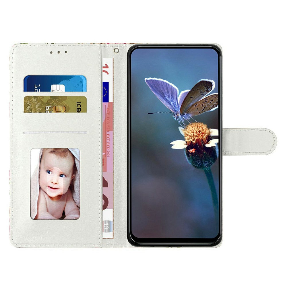 For Xiaomi Redmi Note 17 Pro+ 5G / Note 17 Pro Max 5G Case Pattern Printing Wallet Stand Flip Leather Phone Cover with Strap