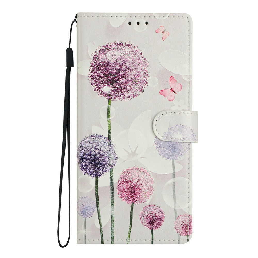 For Xiaomi Redmi Note 17 Pro+ 5G / Note 17 Pro Max 5G Case Pattern Printing Wallet Stand Flip Leather Phone Cover with Strap