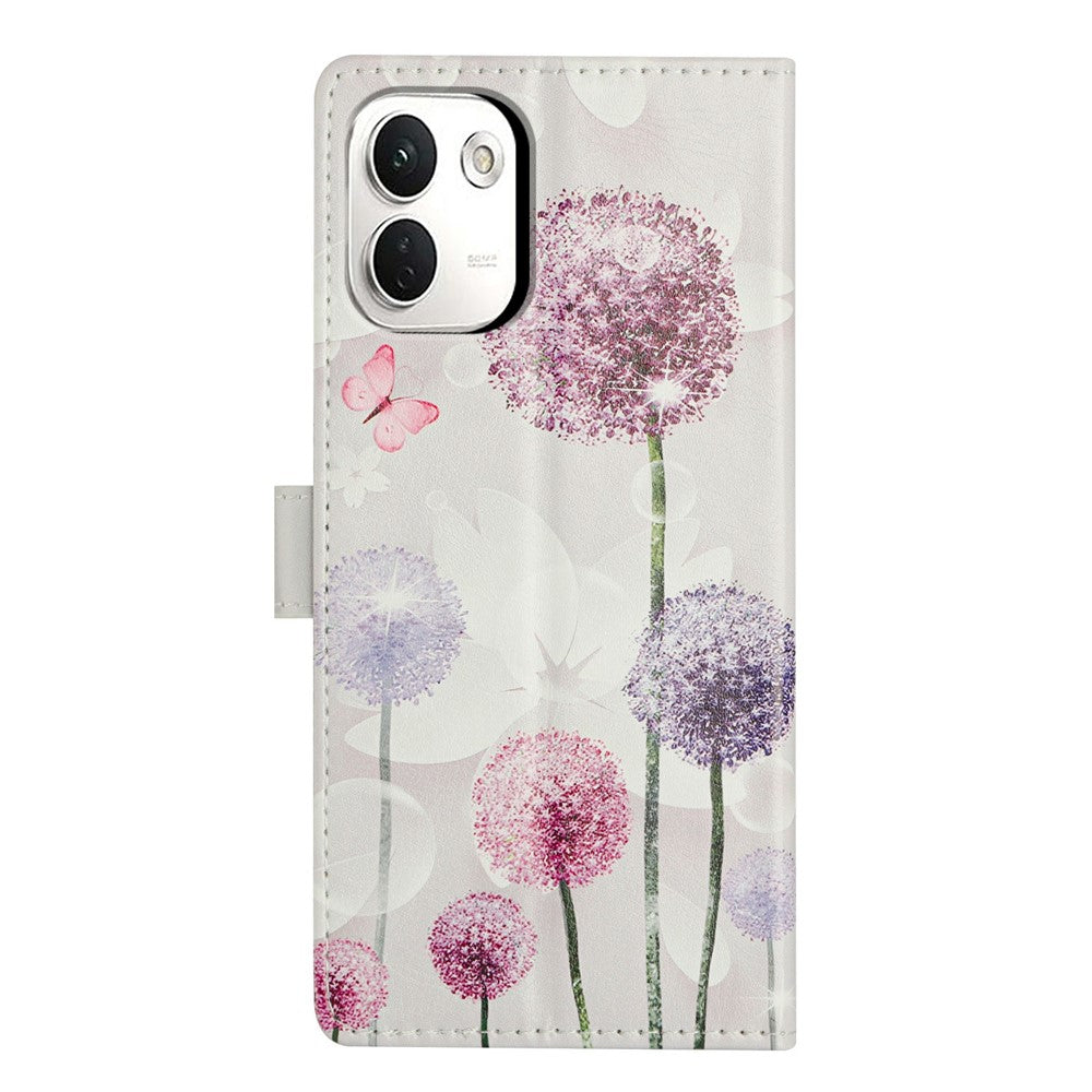 For Xiaomi Redmi Note 17 Pro+ 5G / Note 17 Pro Max 5G Case Pattern Printing Wallet Stand Flip Leather Phone Cover with Strap