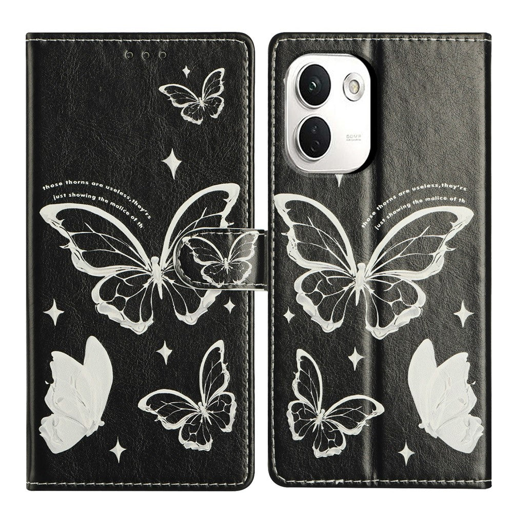 For Xiaomi Redmi Note 17 Pro+ 5G / Note 17 Pro Max 5G Case Pattern Printing Wallet Stand Flip Leather Phone Cover with Strap