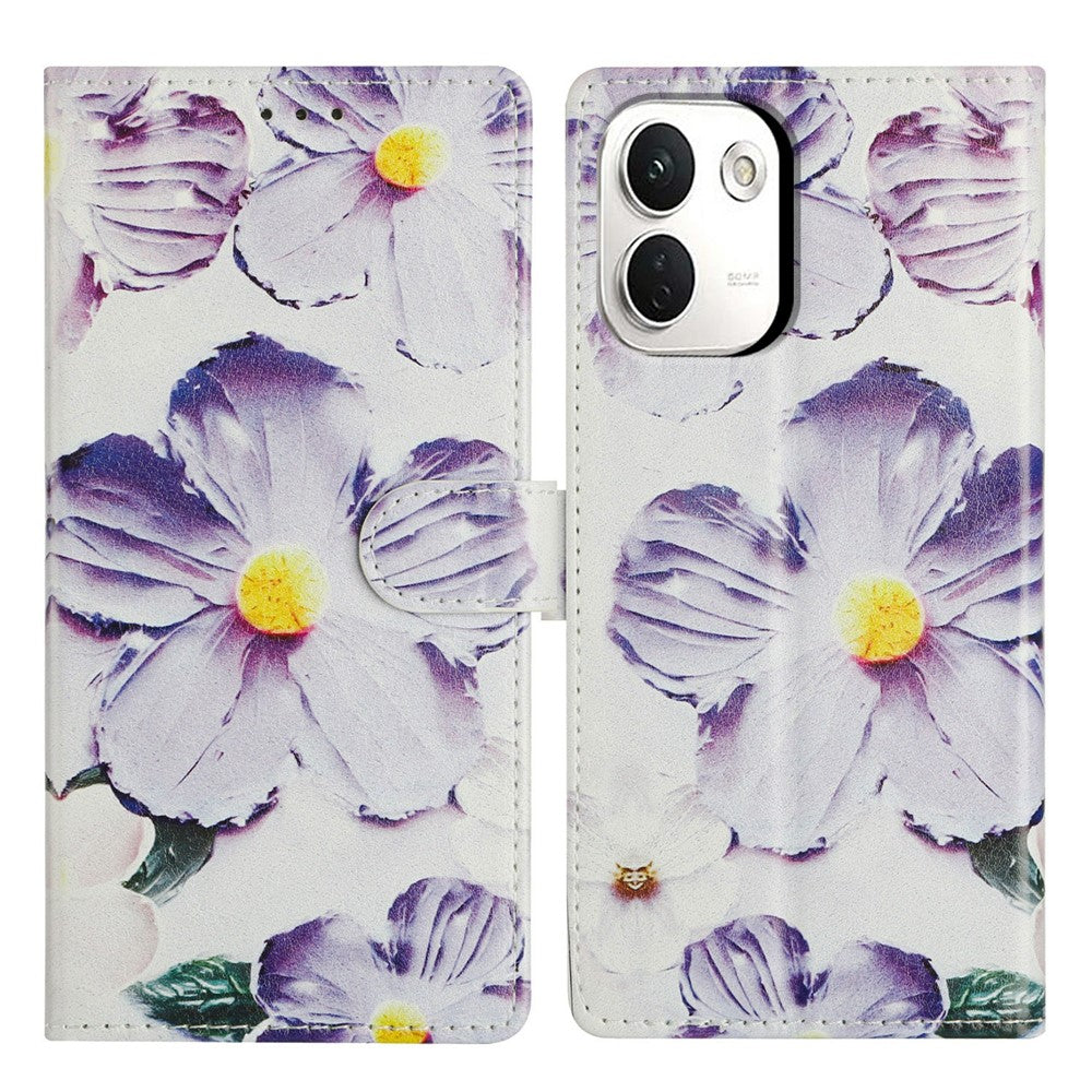 For Xiaomi Redmi Note 17 Pro+ 5G / Note 17 Pro Max 5G Case Pattern Printing Wallet Stand Flip Leather Phone Cover with Strap