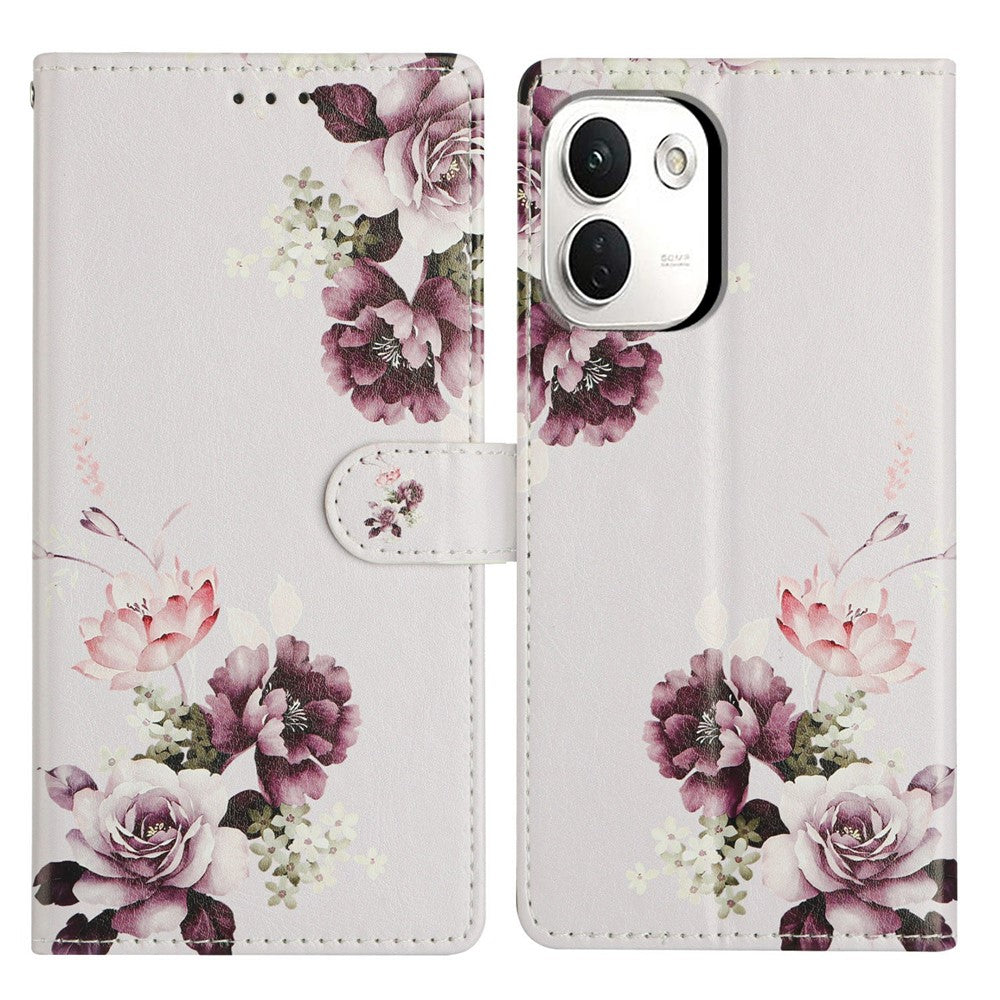 For Xiaomi Redmi Note 17 Pro+ 5G / Note 17 Pro Max 5G Case Pattern Printing Wallet Stand Flip Leather Phone Cover with Strap