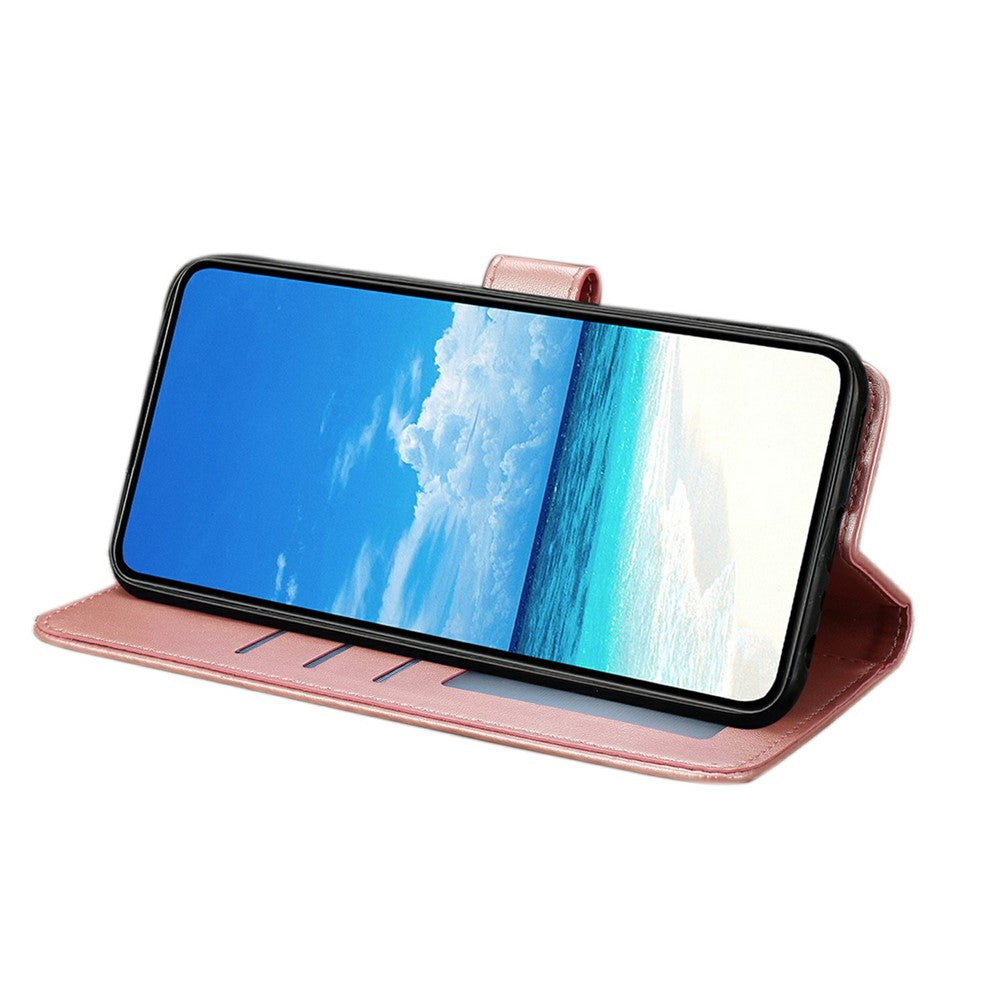 For Xiaomi Redmi Note 17 4G (Global) / Note 17 5G (Global) / Note 17 (India / China) 5G Case Butterfly Imprinted Wallet Stand PU Leather Flip Phone Cover with Strap