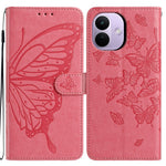 For Xiaomi Redmi Note 17 Pro 5G Case Butterfly Imprinted Wallet Stand PU Leather Flip Phone Cover with Strap