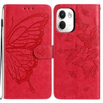 Xiaomi Redmi Note 17 Pro+ 5G / Note 17 Pro Max 5G-skal med fjärilstryck, plånboksfodral i PU-läder med rem