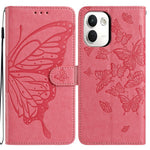 Xiaomi Redmi Note 17 Pro+ 5G / Note 17 Pro Max 5G-skal med fjärilstryck, plånboksfodral i PU-läder och rem