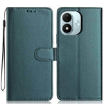 For Xiaomi Redmi Note 17 4G (Global) / Note 17 5G (Global) / Note 17 (India / China) 5G Wallet Case with Strap  /  Multiple Card Slots Solid Color Leather Stand Phone Cover