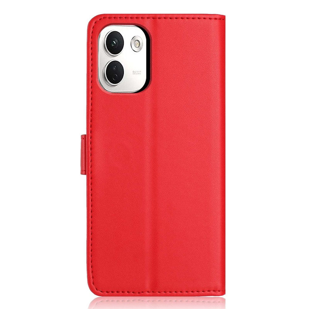 For Xiaomi Redmi Note 17 Pro+ 5G  /  Note 17 Pro Max 5G Wallet Case with Strap  /  Multiple Card Slots Solid Color Leather Stand Phone Cover