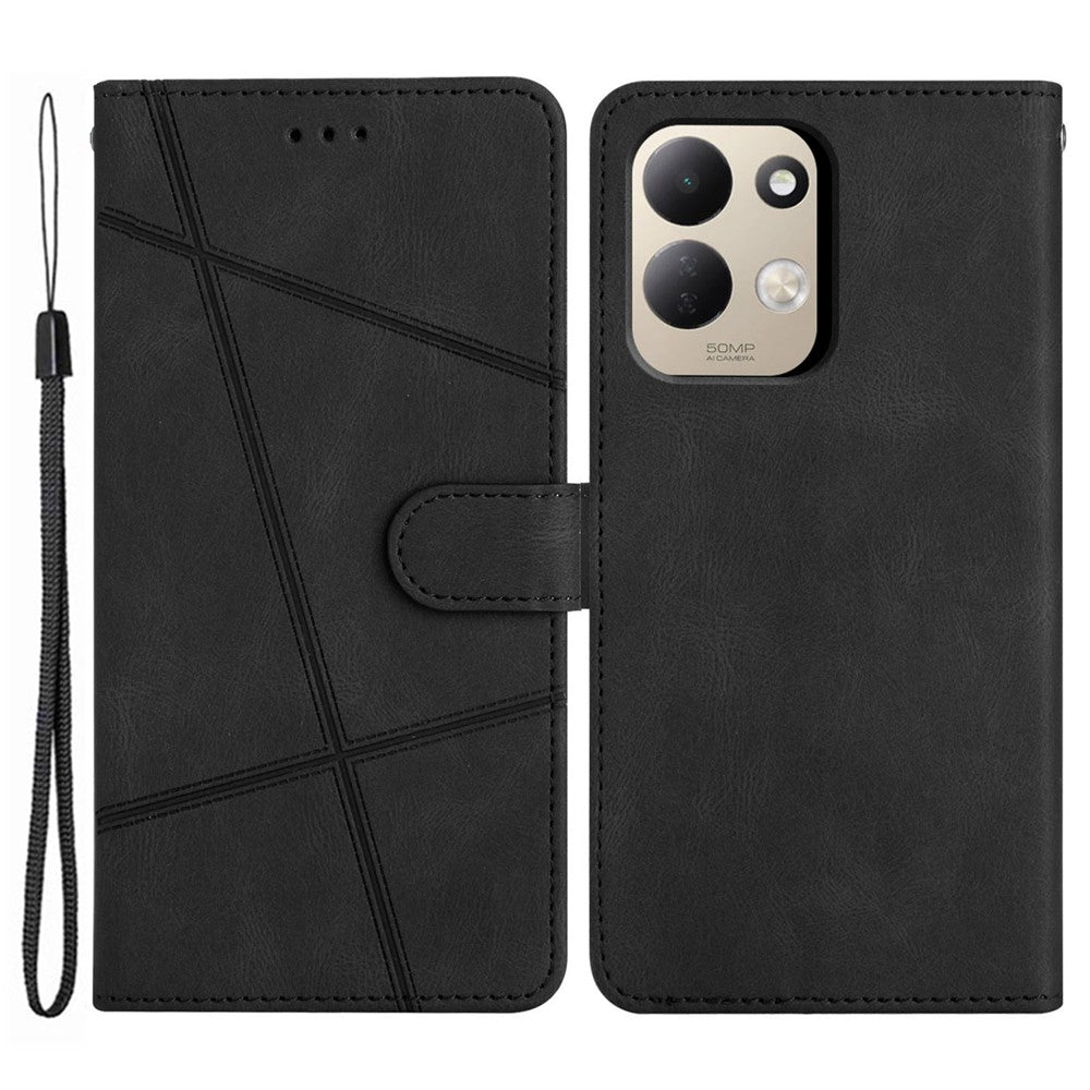 For Xiaomi Redmi 17 4G / 5G Case Crazy Horse Texture PU Leather Wallet Stand Phone Cover