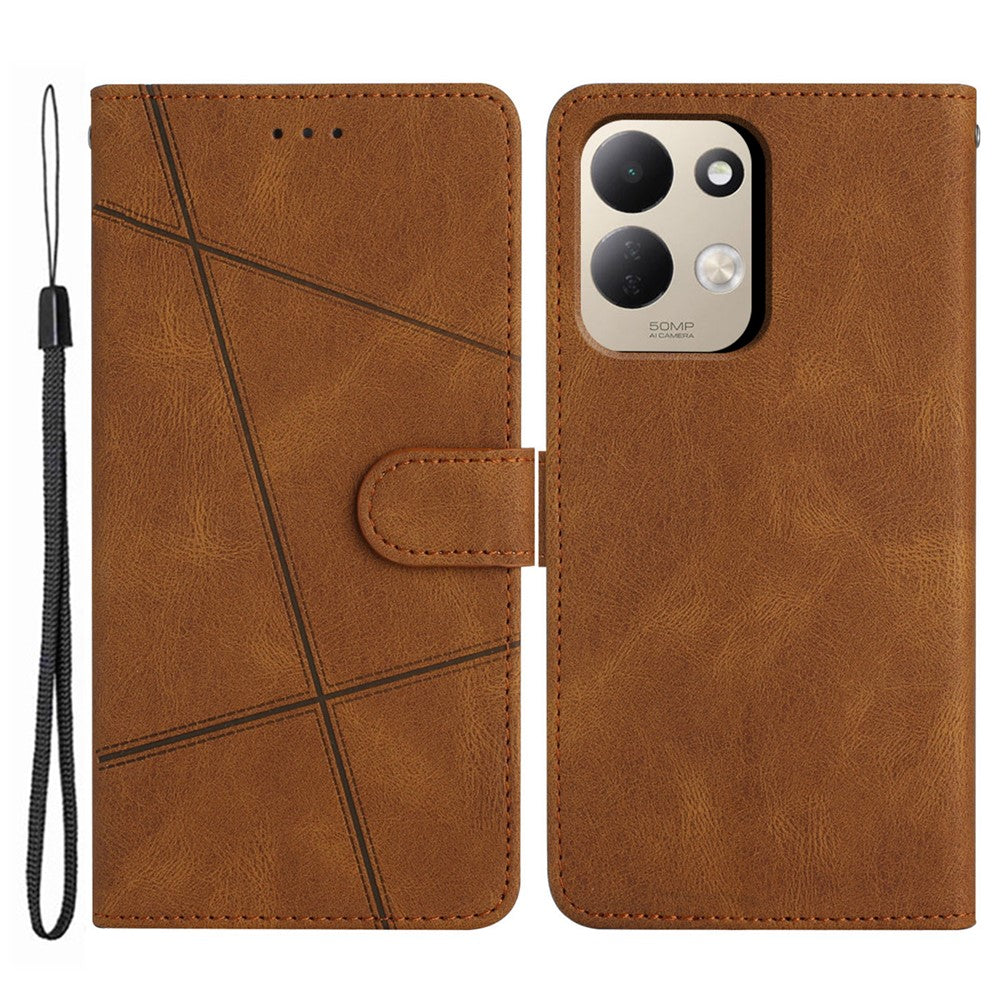 For Xiaomi Redmi 17 4G / 5G Case Crazy Horse Texture PU Leather Wallet Stand Phone Cover