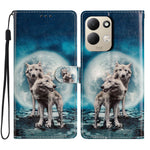 For Xiaomi Redmi 17 4G / 5G Wallet Case PU Leather Pattern Printing Stand Phone Cover with Strap