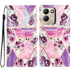 For Xiaomi Redmi 17 4G / 5G Wallet Case PU Leather Pattern Printing Stand Phone Cover with Strap