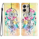 For Xiaomi Redmi 17 4G / 5G Wallet Case PU Leather Pattern Printing Stand Phone Cover with Strap