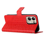 For Xiaomi Redmi 17 4G / 5G Leather Case Stand Card Slots Mandala Pattern Phone Cover with Wrist Strap