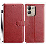 For Xiaomi Redmi 17 4G / G Leather Case Wallet Stand Phone Cover with Handy Strap