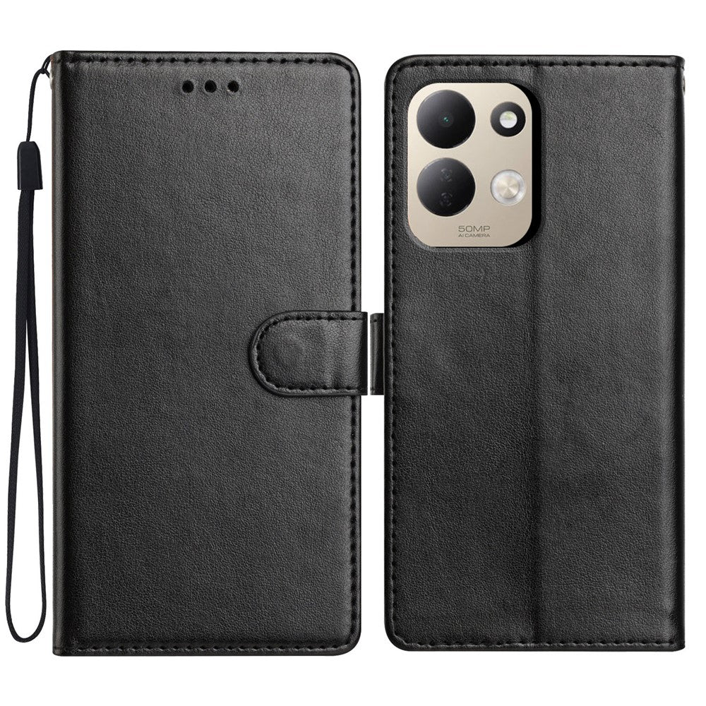 For Xiaomi Redmi 17 4G / G Leather Case Wallet Stand Phone Cover with Handy Strap